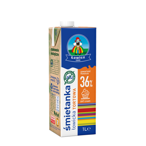 Cream UHT łowicka 36% 1L