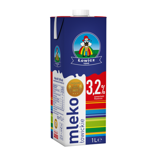 Milk UHT łowickie 3,2% 1L