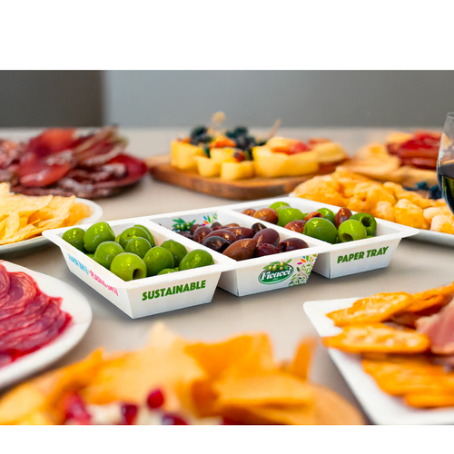 MINI PAPER TRIO PITTED OLIVES