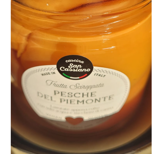 Whole Piedmont apricots in syrup