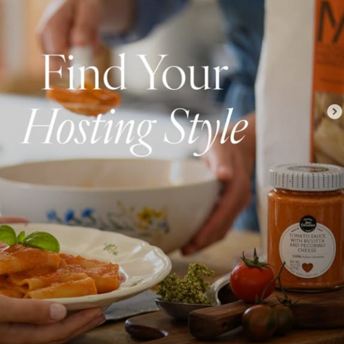 Tomato sauce with Ricotta and Pecorino Romano P.D.O. cheese