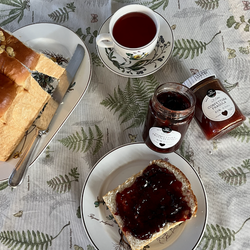 Mixed berries preserve