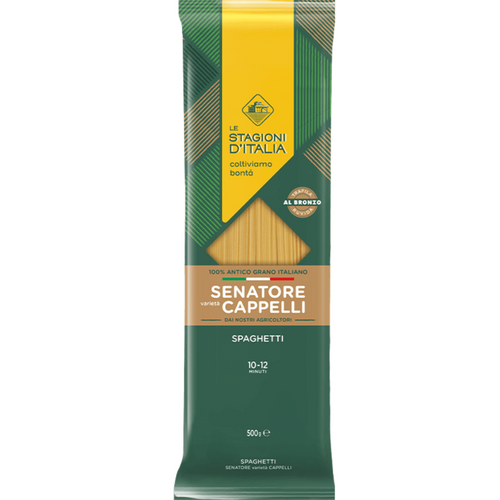 Spaghetti with Cappelli Variety Durum Wheat