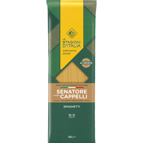 Spaghetti with Cappelli Variety Durum Wheat