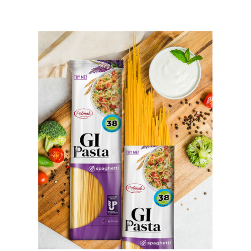 GI 38 Pasta for diabetics spaghetti