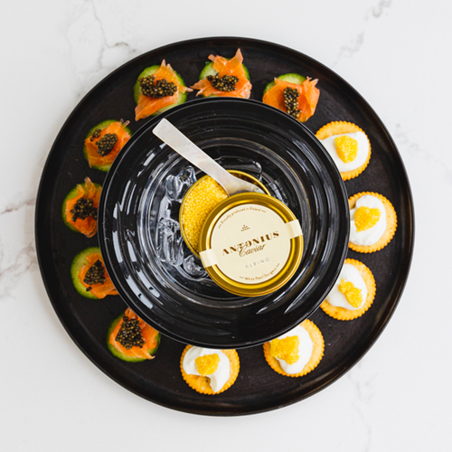 Antonius Caviar Albino - fresh caviar from Bester sturgeon (Huso huso x Acipenser ruthenus)
