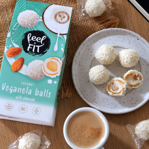 Veganela Balls with almond - 63g / 27g