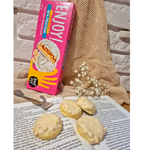 Enjoy! Milky peanut - protein cookies