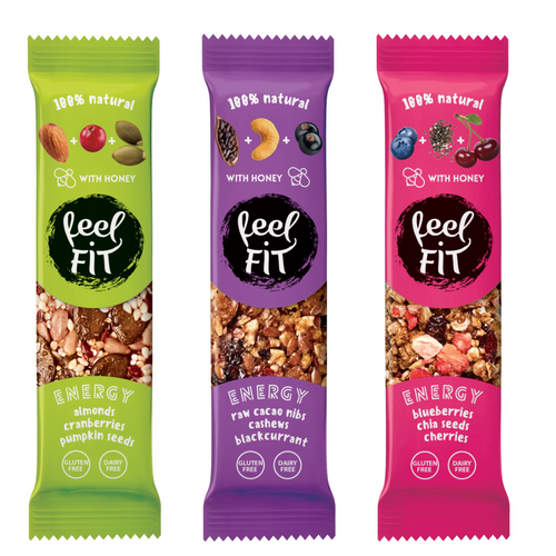 Energy bars - 100% natural