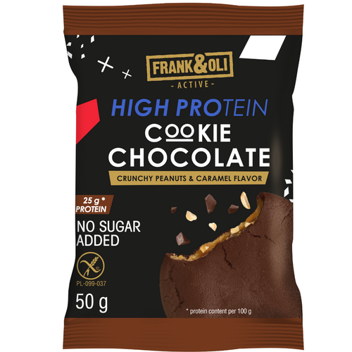 Frank&Oli High Frank&Oli Protein Cookie with Chocolate & Crunchy Peanuts