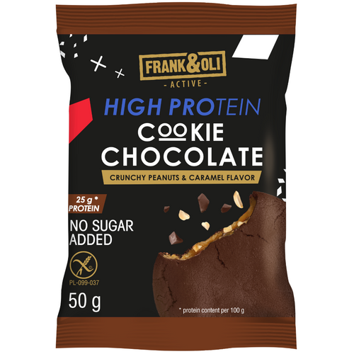 Frank&Oli High Frank&Oli Protein Cookie with Chocolate & Crunchy Peanuts