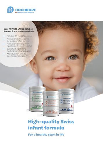 HOCHDORF Private Label Infant Nutrition