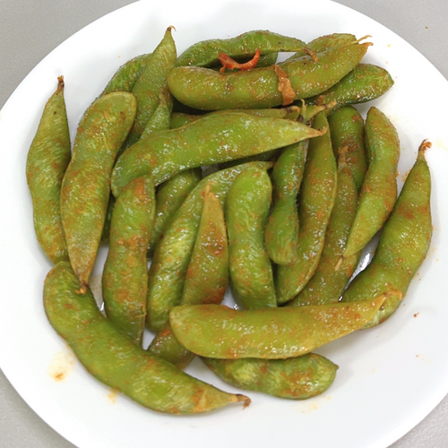 Edamame with Chili