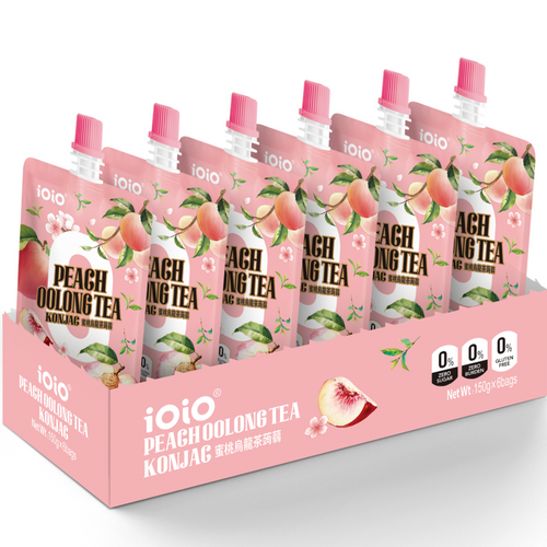 Peach Oolong Tea Konjac Jelly Drink (Beverage)