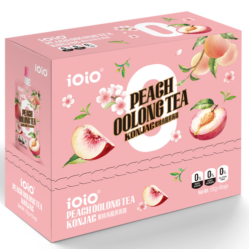 Peach Oolong Tea Konjac Jelly Drink (Beverage)