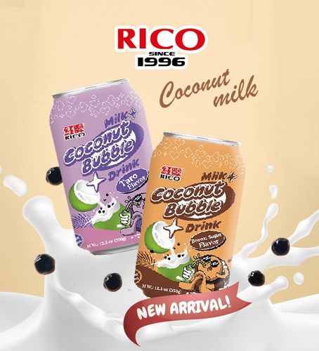 Dairy-Free Coconut Bubble Drinks – A Creamy Vegan Twist