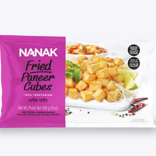 Nanak Frozen Fried Paneer Cubes