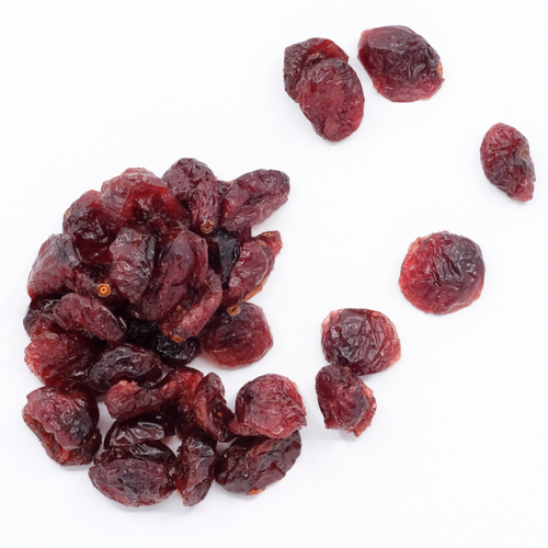 Dried cranberries, Half the sugar
