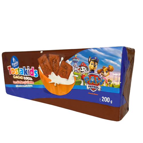 TOSTAKIDS CACAO PAWPATROL FB 200GX18