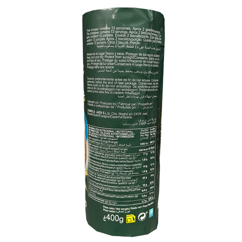 Digestive 100% integral FB 400g