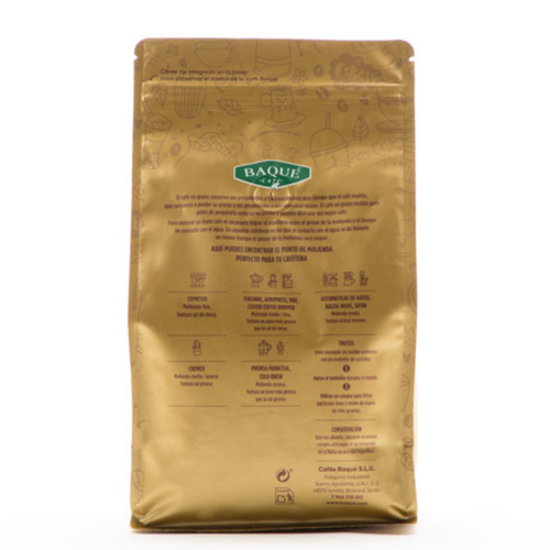 Whole beans in Doypack