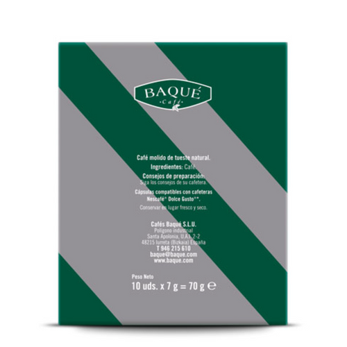 Coffee capsules compatible with Dolce Gusto machines