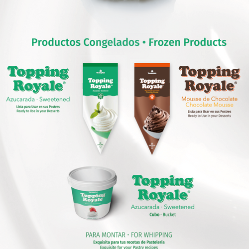 TOPPING ROYALE PASTRY BAG CHOCOLATE MOUSSE