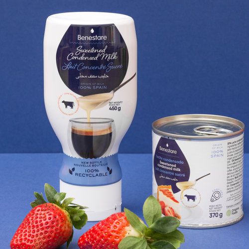 Sweetened condensed milk- can