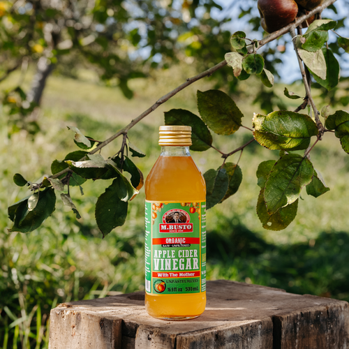 M.BUSTO organic vinegar with the mother
