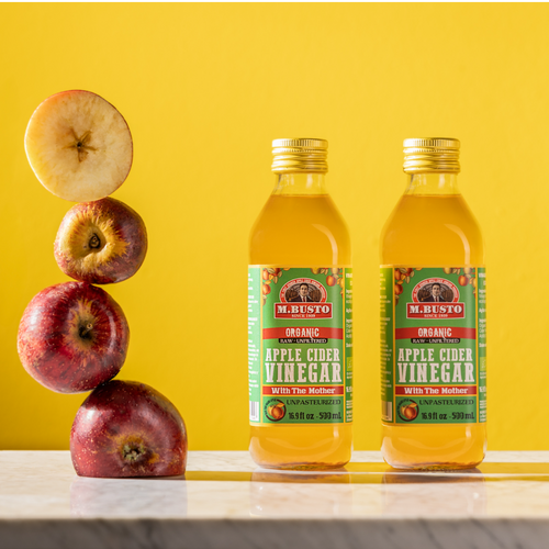 M.BUSTO organic vinegar with the mother