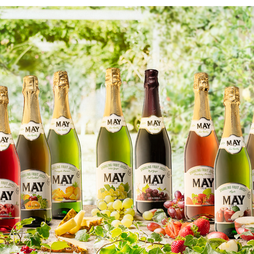 MAY GOLD Sparkling juice