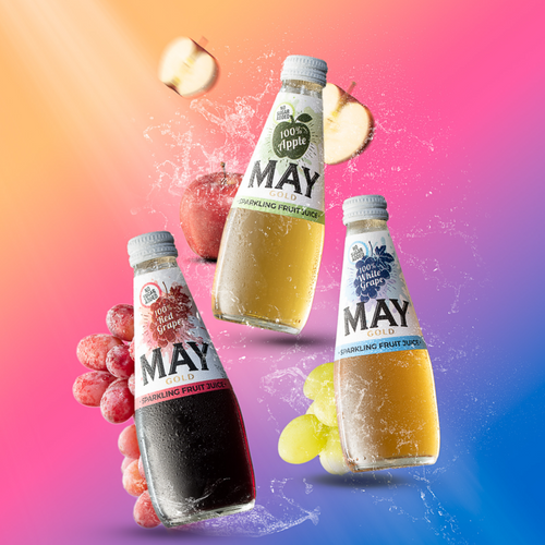 MAY GOLD Sparkling juice