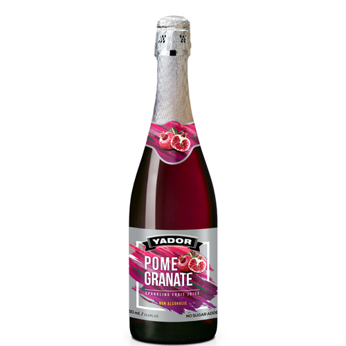 Yador pomegranate 750ml - Sparkling Juice of Fruit 100% Concentrate