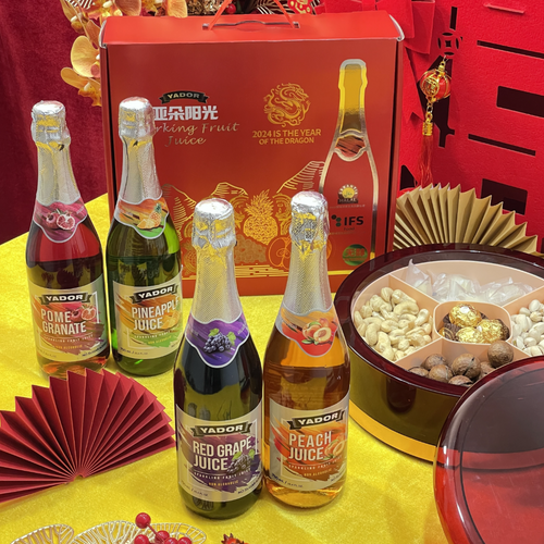 Yador pomegranate 750ml - Sparkling Juice of Fruit 100% Concentrate