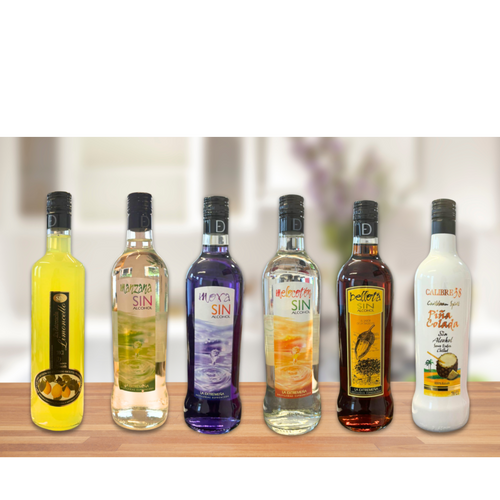 Refreshing non-alcoholic apple drink