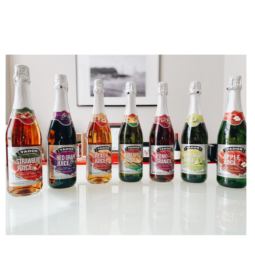 Yador pomegranate 750ml - Sparkling Juice of Fruit 100% Concentrate