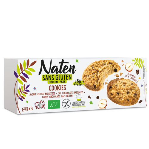 CHOCOLATE & HAZELNUT OAT COOKIES