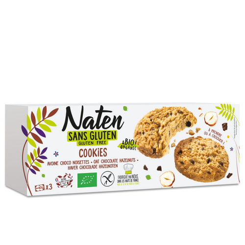 CHOCOLATE & HAZELNUT OAT COOKIES