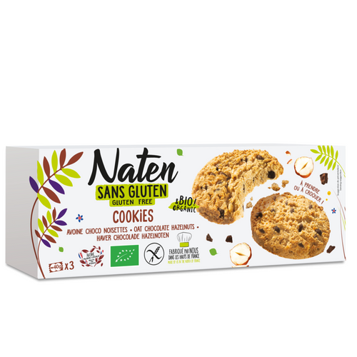 CHOCOLATE & HAZELNUT OAT COOKIES