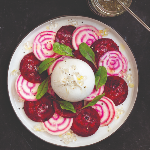 FLAVOR PEARLS White balsamic condiment & black truffle