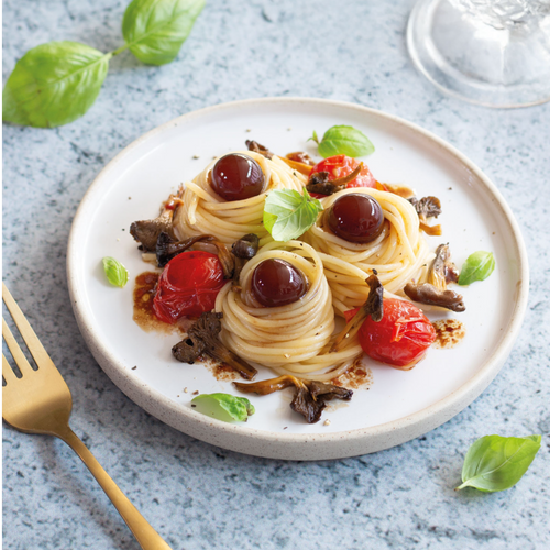 FLAVOR SPHERES Amber balsamic & truffle