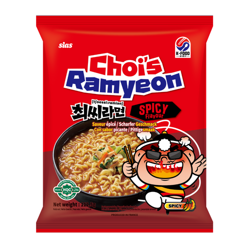 Spicy Korean Ramen in Bag