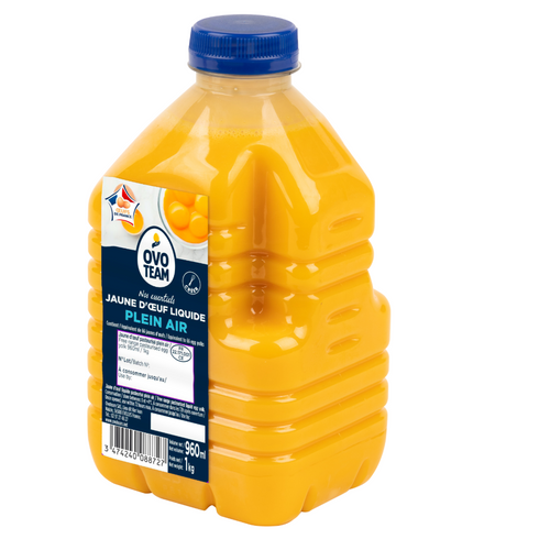 Free-range pasteurized yolk egg