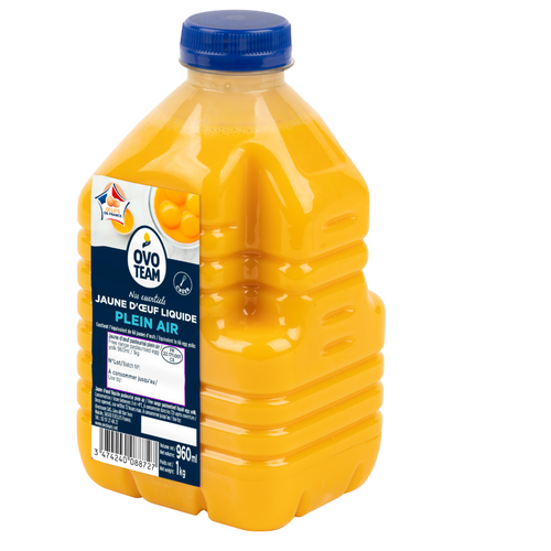 Free-range pasteurized yolk egg