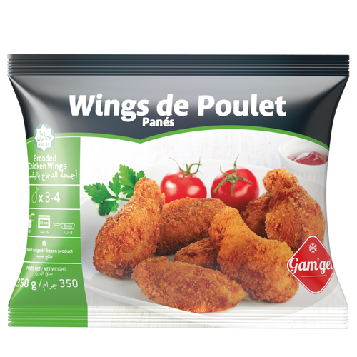 FROZEN BREADED CHICKEN WINGS