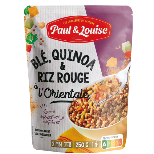 Ready meals in doypack pouches