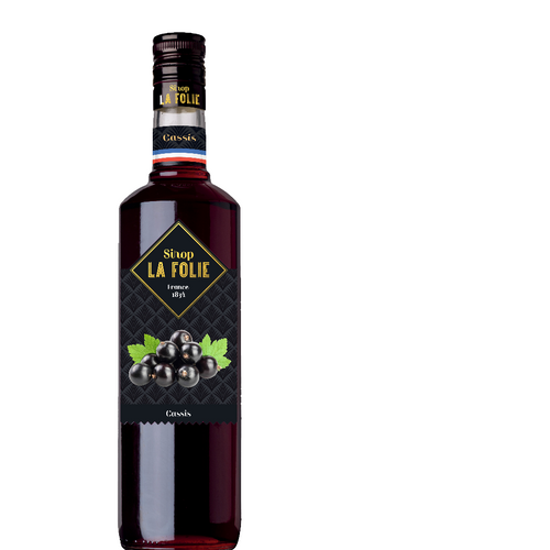 Blackcurrant Syrup La Folie 70cl