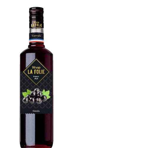Blackcurrant Syrup La Folie 70cl