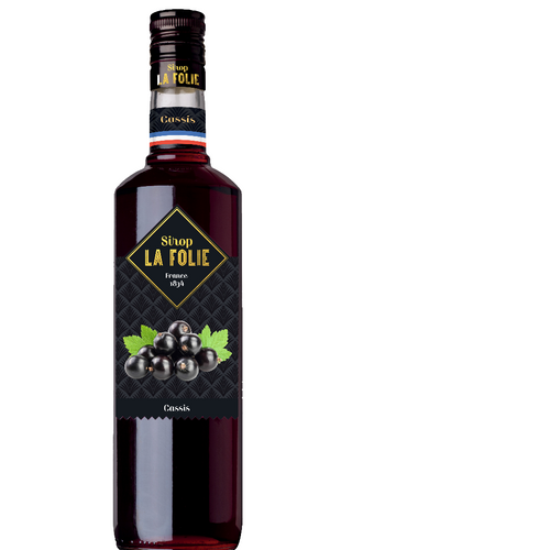 Blackcurrant Syrup La Folie 70cl