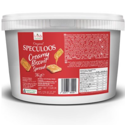 La Ricetta Speculoos Creamy Biscuit Spread- 3Kg